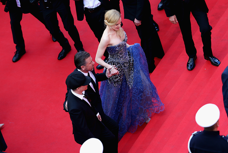 Illustration for article titled Regal Gowns and Hideous Hair at the Cannes Grace of Monaco Premiere